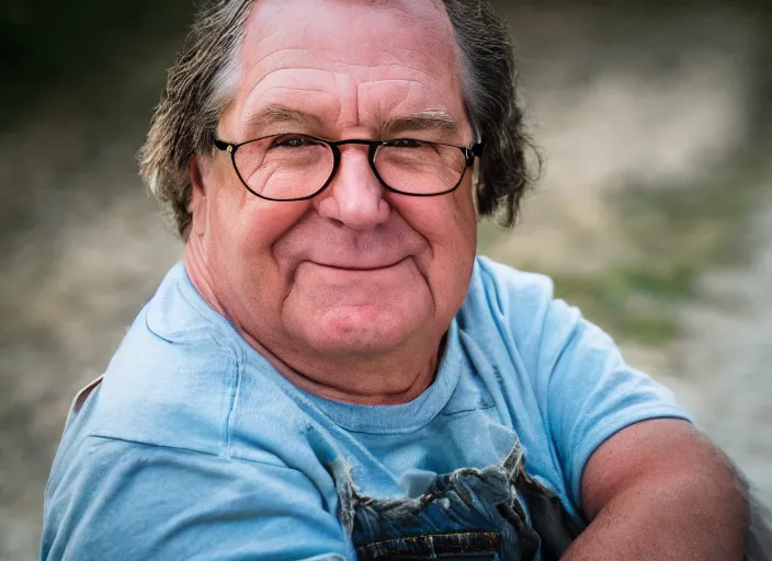 Prompt: portrait photo still of real life peter griffen, 8 k, 8 5 mm, f. 1 4