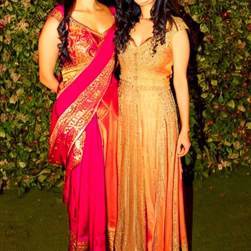 Prompt: padma and parvati patil, yule ball