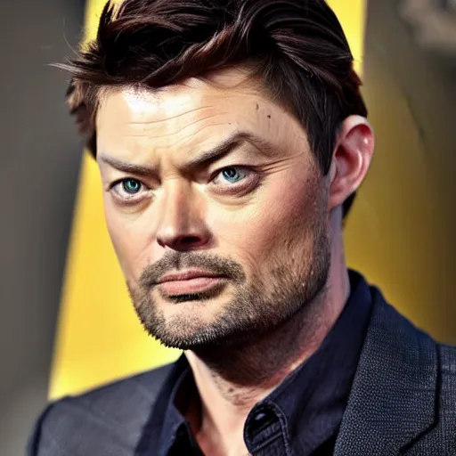 Image similar to Karl Urban as a Wolverine with beard , super-realistic, high quality, detailed, photorealistic, high rendering,