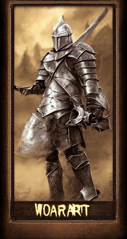 Image similar to warrior knight portrait