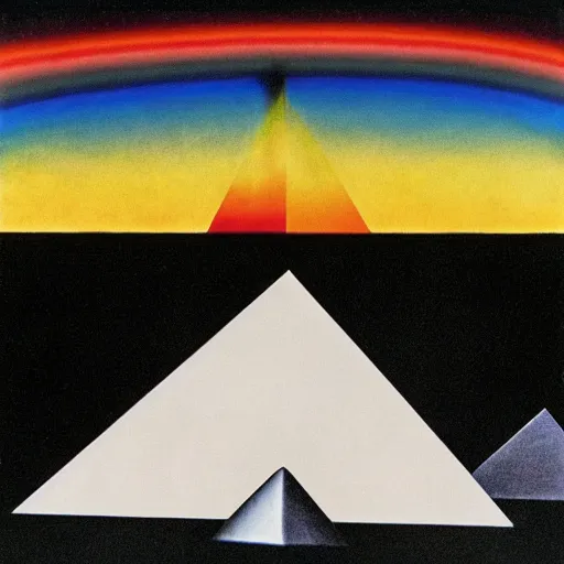 Prompt: album cover for pink floyd