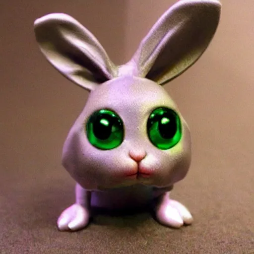 Image similar to bunny alien cute realistic