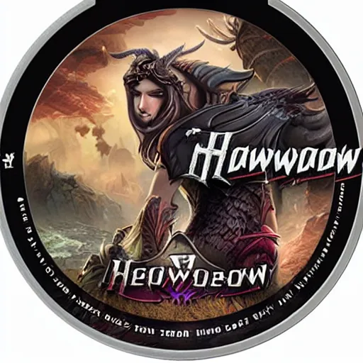 Image similar to game disc named hadowr