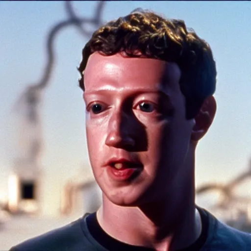 Prompt: Mark Zuckerberg as the T-1000 in The Terminator 2 (1991)