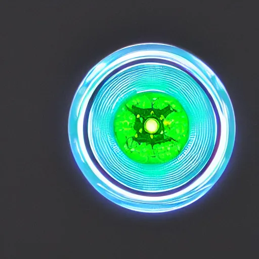Image similar to photo of a translucent pill with glowing dna helix and shiny gears inside, plate, 50mm, beautiful photo