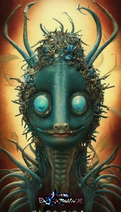 Image similar to exquisite imaginative imposing weird creature movie poster art humanoid anime movie art by : : james jean, imagine fx, weta studio james gurney