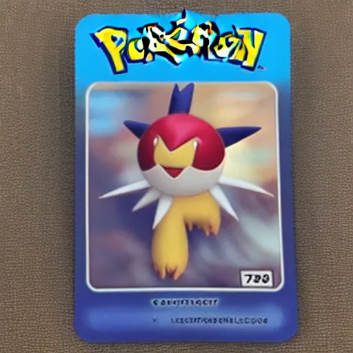 Image similar to Photo of a Pokemoncard