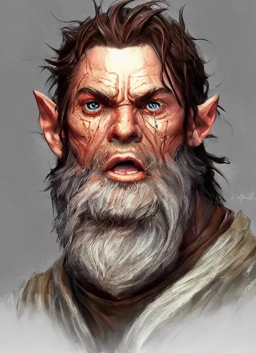 Prompt: ugly male, ultra detailed fantasy, dndbeyond, bright, colourful, realistic, dnd character portrait, full body, pathfinder, pinterest, art by ralph horsley, dnd, rpg, lotr game design fanart by concept art, behance hd, artstation, deviantart, hdr render in unreal engine 5