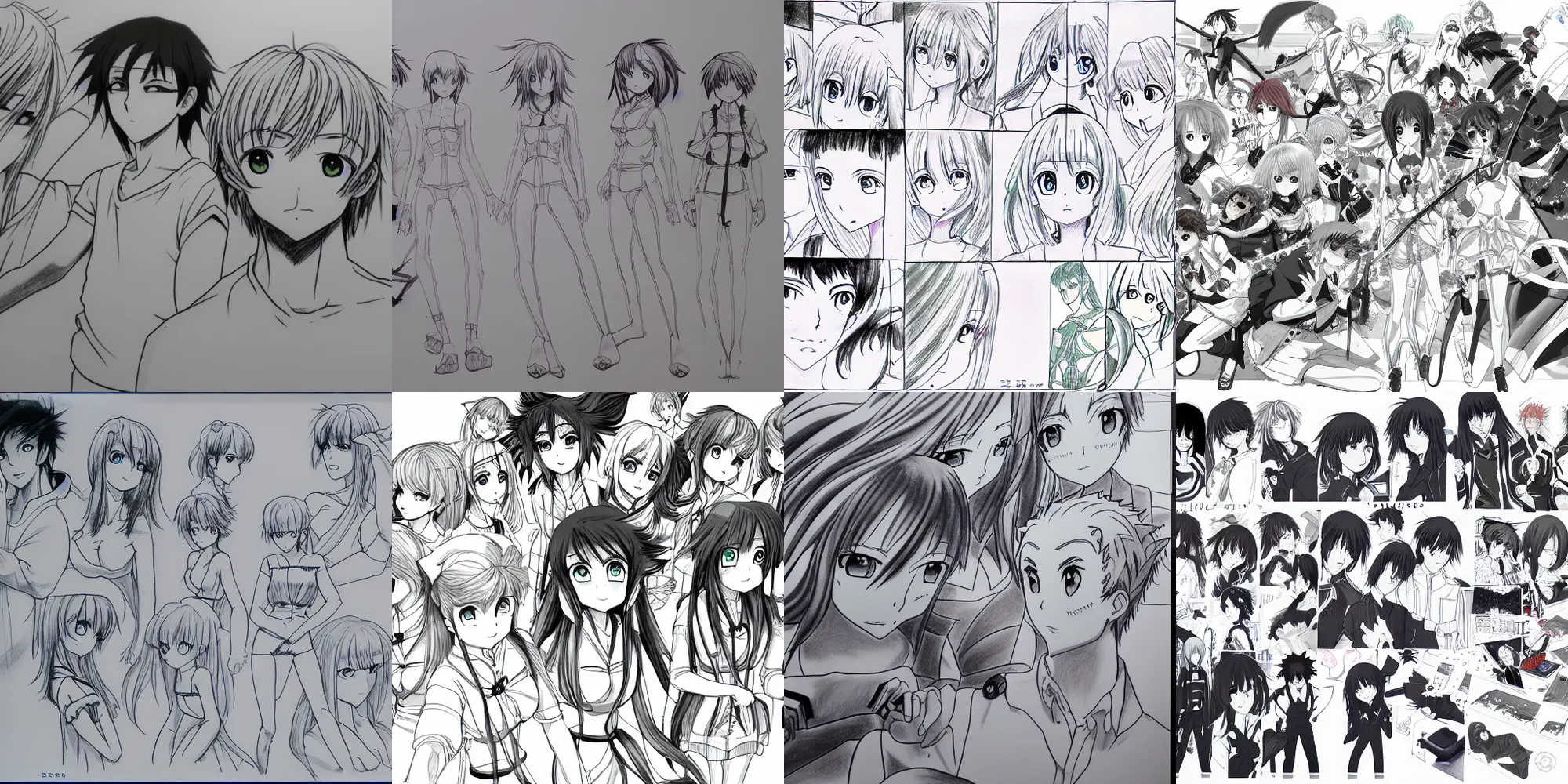 Prompt: the large scale anime drawing dataset