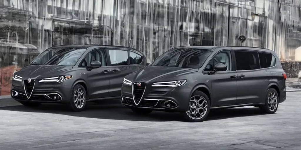 Prompt: 2022 Alfa Romeo Minivan