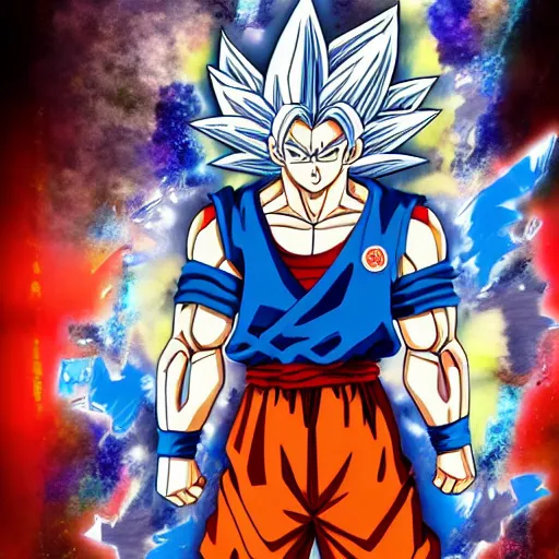 Drip goku universal blue  Dragon ball super manga, Goku, Dragon