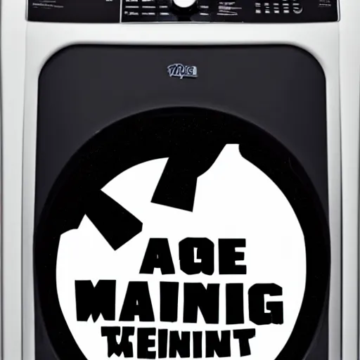 Image similar to rage against the washing machine