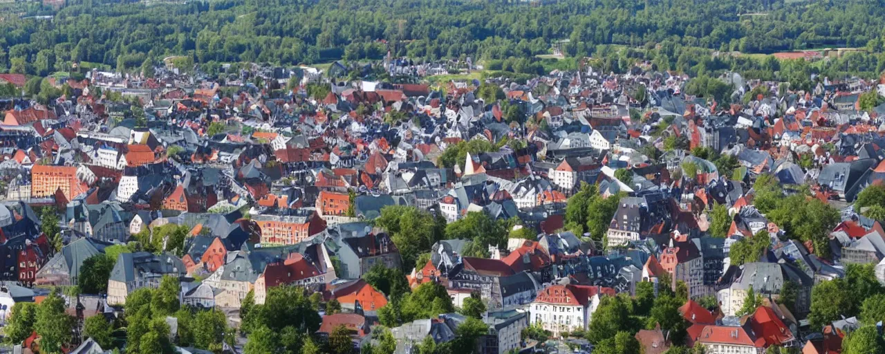 Prompt: Panorama of Gotenburg, Sweden.