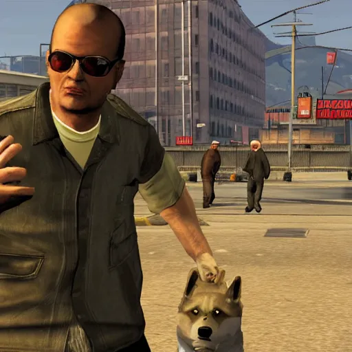 Image similar to doge in gta iv