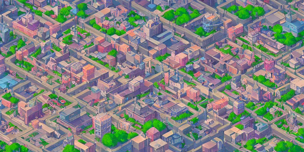 Image similar to rpg isometric top view of a lovely anime medieval fantasy port city!! jrpg!! cory loftis, james gilleard, atey ghailan, makoto shinkai, goro fujita, studio ghibli, rim light, exquisite lighting, clear focus, very coherent, plain background, soft painting