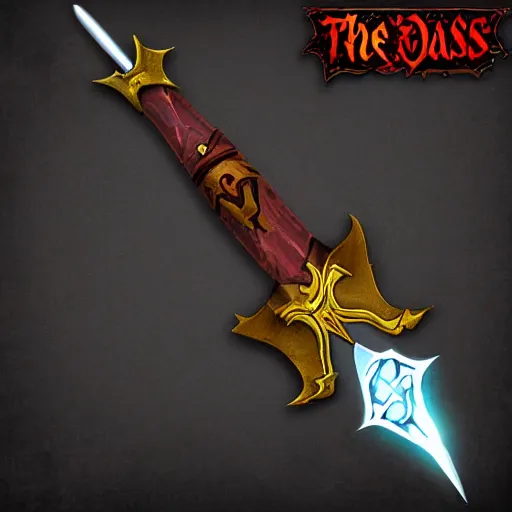 Prompt: the chaos dagger