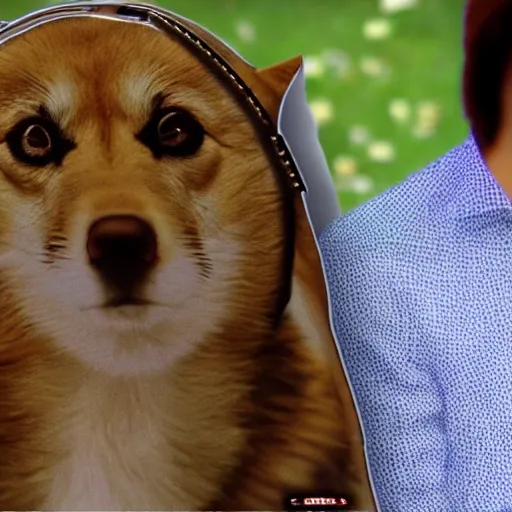 Prompt: jesus christ regrets buying doge coin