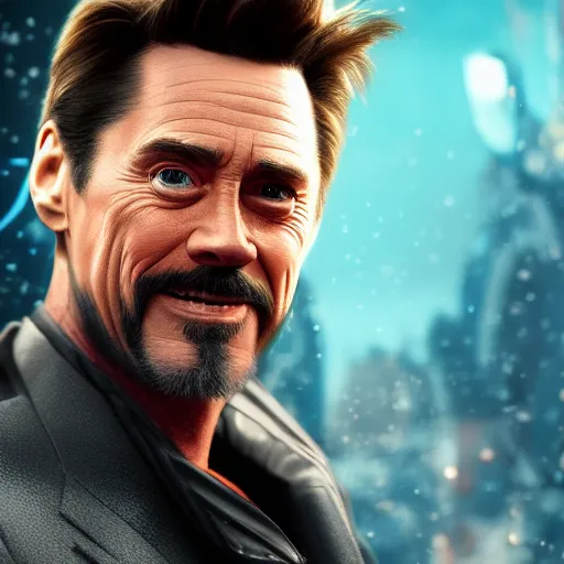 Prompt: Jim Carrey is Tony Stark, hyperdetailed, artstation, cgsociety, 8k