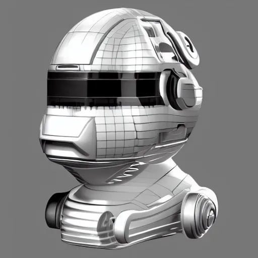 Image similar to a centered detailed render of a cyborg rubber ducky, unreal engine render