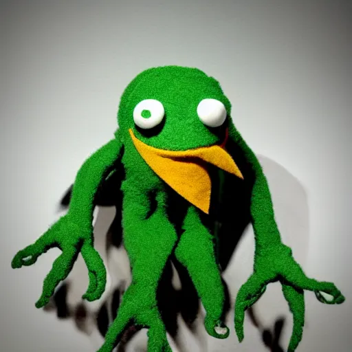 Image similar to cthulhu muppet