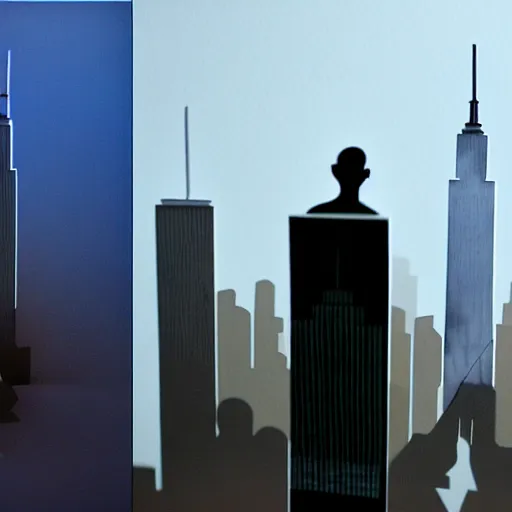 Prompt: 9 / 1 1 claymation by jan svankmejer, hyperrealistic, aesthetic, masterpiece