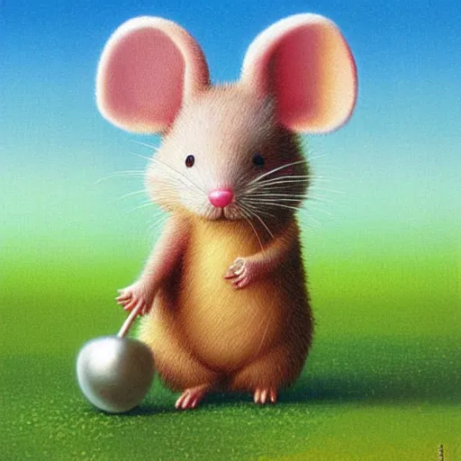 Image similar to fluffal mouse by tim white