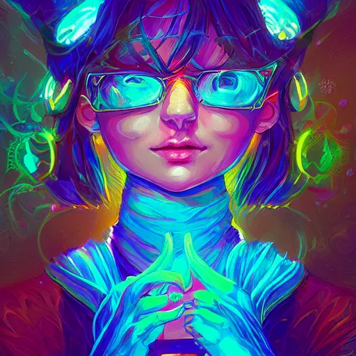 Image similar to skill magic deepdream radiating a glowing aura stuff loot legends stylized digital illustration video game icon artstation lois van baarle, ilya kuvshinov, rossdraws,