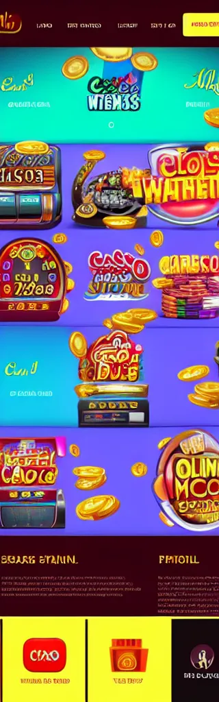 Prompt: casino slots, material design, solana colors