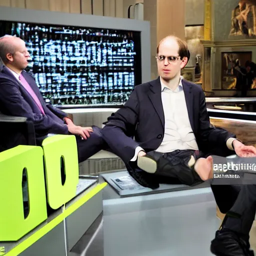 Image similar to nick bostrom argues for the simulation hypothesis on cnn. getty images copyright