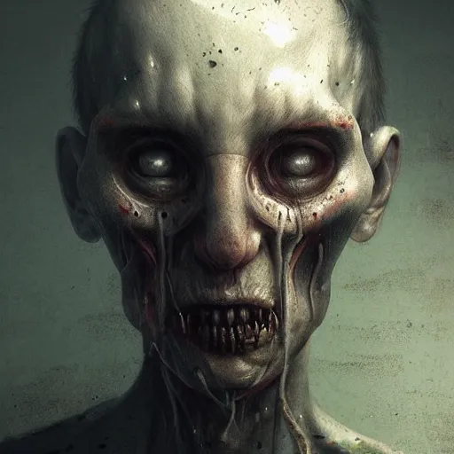 Image similar to portrait of scp-173,digital art,ultra realistic,ultra detailed,art by greg rutkowski,deviantart,detailed face,hyperdetailed,photorealistic,trevor henderson,artstation,eerie atmosphere,scary,unnerving