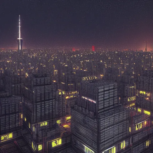 photrealistic 8k render of a cyberpunk anime city in, Stable Diffusion