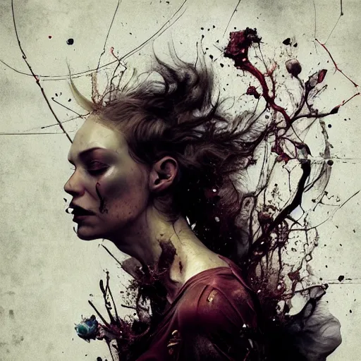 Image similar to the beast, by brooke shaden and alberto seveso and eve ventrue and john salminen and tim okamura, trending on artstation hq, deviantart, pinterest, 4 k uhd image