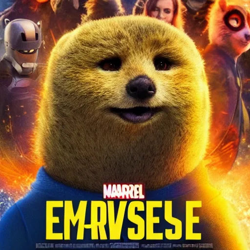 Prompt: portrait of flat eric in multiverse, photorealism, marvel movie poster, 8 k