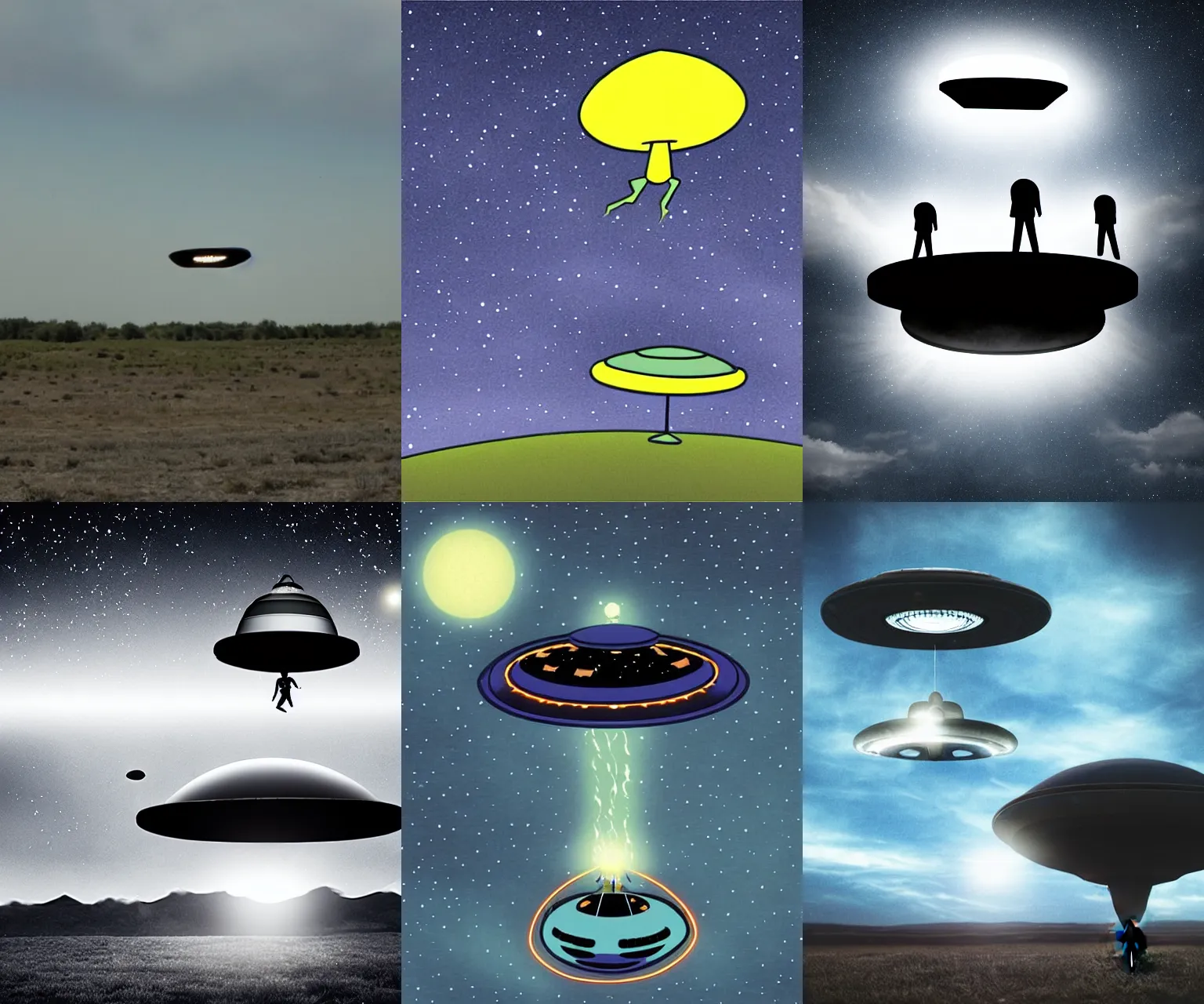 Prompt: ufo abduction