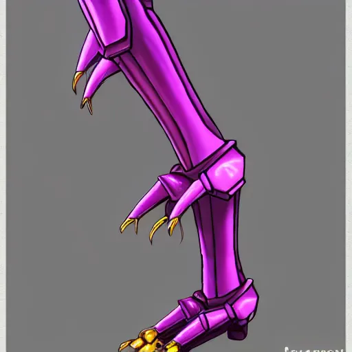 Image similar to very close up foot pov shot, detailed foot shot, paw art, hyperdetailed elegant beautiful stunning hot anthropomorphic mecha female dragon, sharp silver armor fuchsia skin, laying down showing quality mecha dragon feet at camera, furry paw, anthro paw, dragon paw, claws, sleek legs, warframe fanart, furaffinity, deviantart, ekasportal