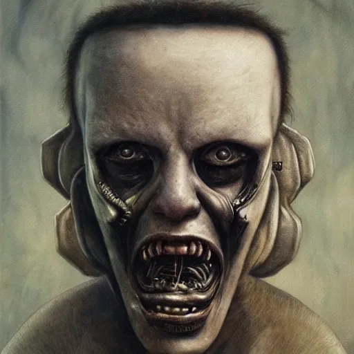 Prompt: face of an alien god, hyperrealistic painting santiago caruso, highly detailed, sharp focus, cyberpunk synthwave psychedelic