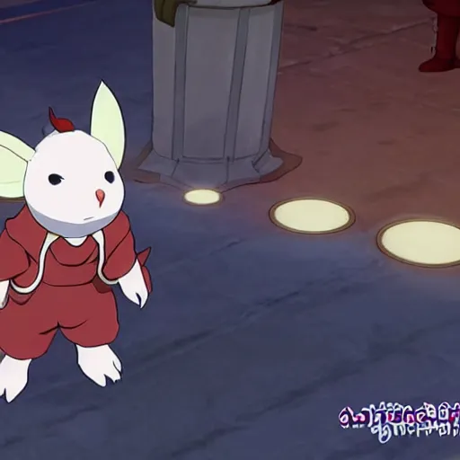Image similar to A Moogle in The Legend of Korra
