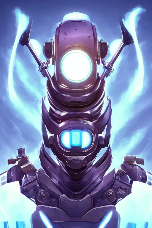 Image similar to epic mask helmet robot ninja portrait stylized as fornite style game design fanart by concept artist gervasio canda, behance hd by jesper ejsing, by rhads, makoto shinkai and lois van baarle, ilya kuvshinov, rossdraws global illumination radiating a glowing aura global illumination ray tracing hdr render in unreal engine 5