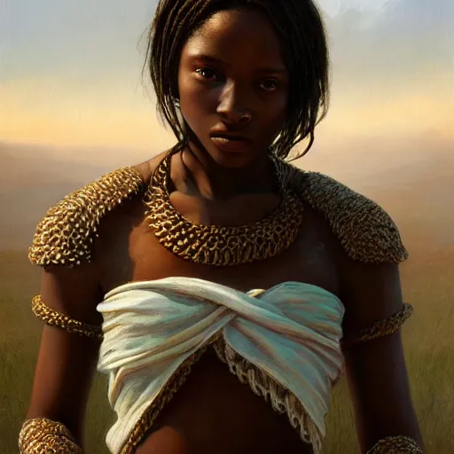 Prompt: artstation concept of a beautiful girl holding a saber, brown skin, sweaty skin, symmetrical face, casual white garment, white desert background, shiny colorful, hyperdetailed, artstation trending, world renowned artists, worth1000.com, historic artworks society, antique renewal, cgsociety, by greg rutkowski, by Gustave Doré, Deviantart