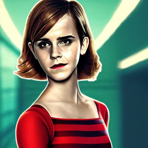 Image similar to emma watson as elastigirl