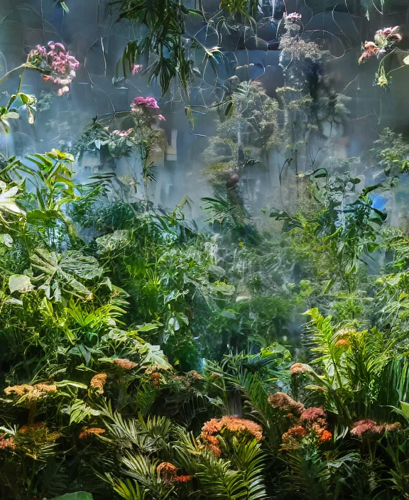 Prompt: intricate transparent clear see - through image of furnace, lush botany, floral environment, ultra realistic, concept art, pop art, photorealistic, octane render, 8 k, unreal engine. art by nori inoguchi and sam kaplan and zachary goulko and christopher marley