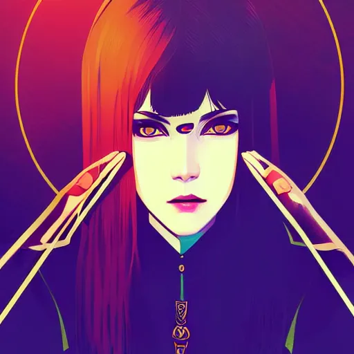 Image similar to eye of horus by ilya kuvshinov, illustration