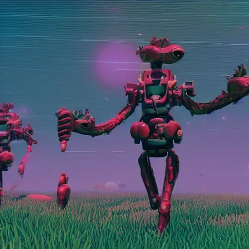 Image similar to the model of a procedurally generated creature in no man's sky ( ps 4 2 0 1 6 )