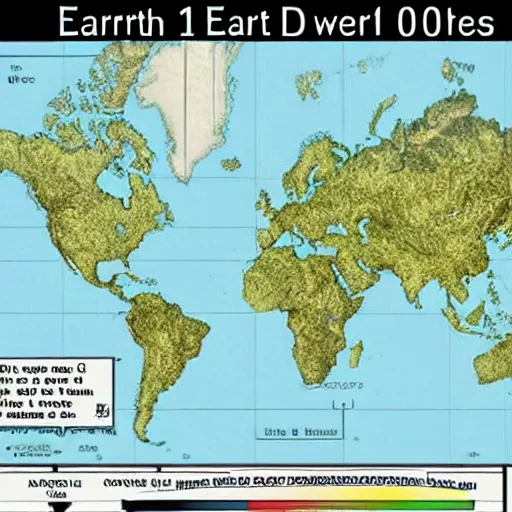 Prompt: Earth after 1000 wars