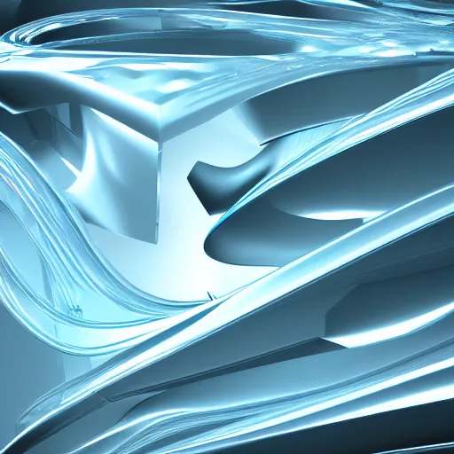 Image similar to abstract 3 d glossy shapes, fluctuating morphing geometric shapes, vray render