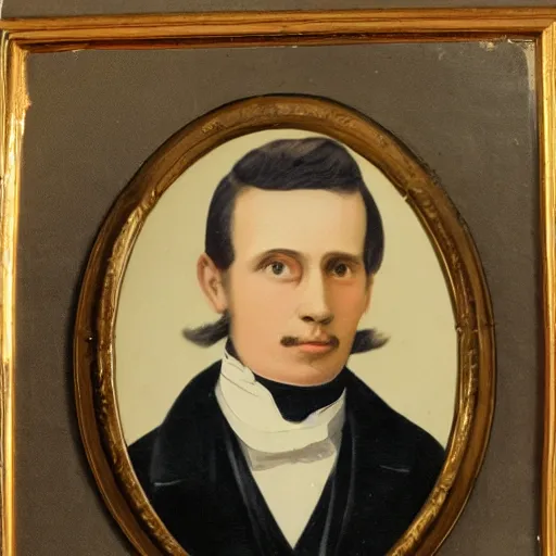 Prompt: 19th century portrait of Neil Cicierega