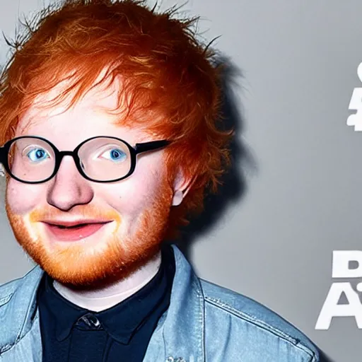 Prompt: ed sheeran turned into a Pixar character