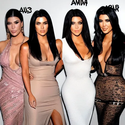 Image similar to The lost fourth Kardashian sister