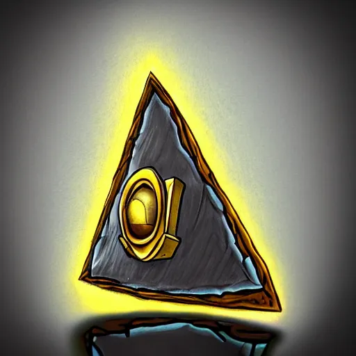 Image similar to Photorealistic Bill Cipher