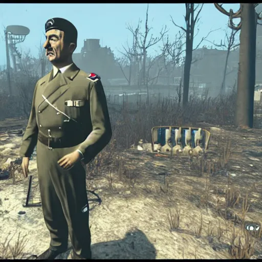 Image similar to hitler in fallout 4